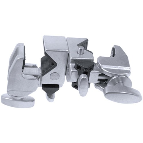 KCP-720 DOUBLE SUPER CLAMP - SILVER