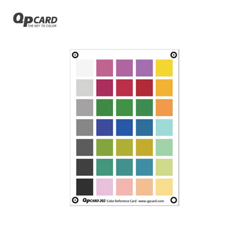 큐피카드 QP Card 202 컬러프로파일/화이트밸런스